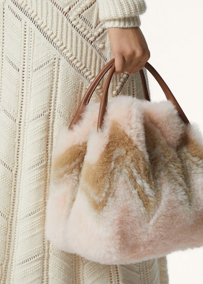 BALE LARGE INTARSIA SHADED PEAKS/RND LTH