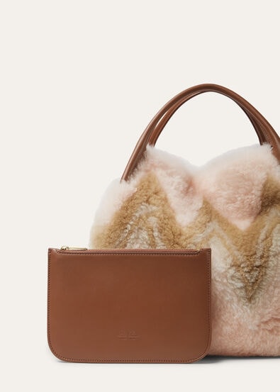 BALE LARGE INTARSIA SHADED PEAKS/RND LTH