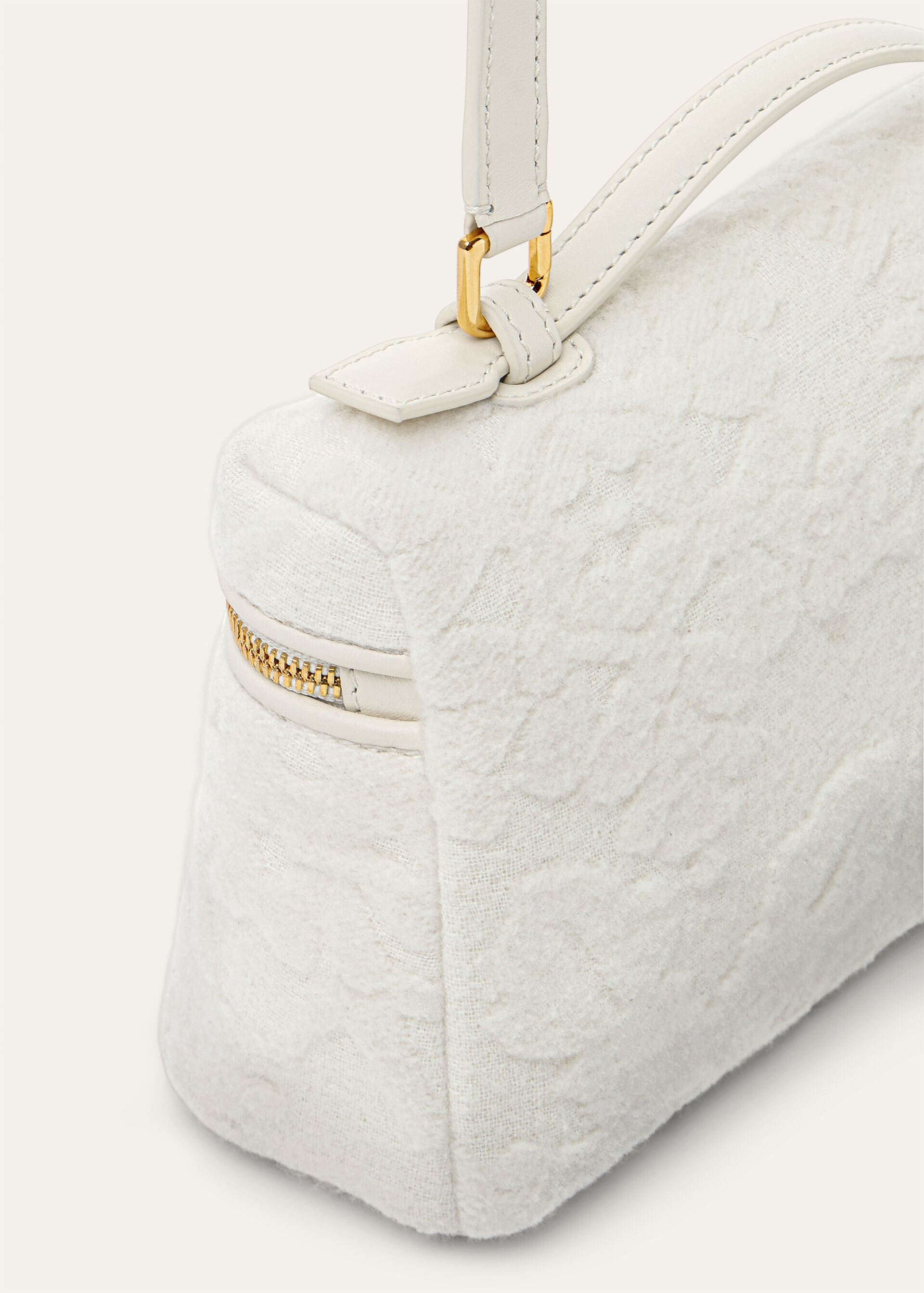 EXTRA POCKET L19 SNOWFLAKE JACQUARD/RNDD LTH CH LS