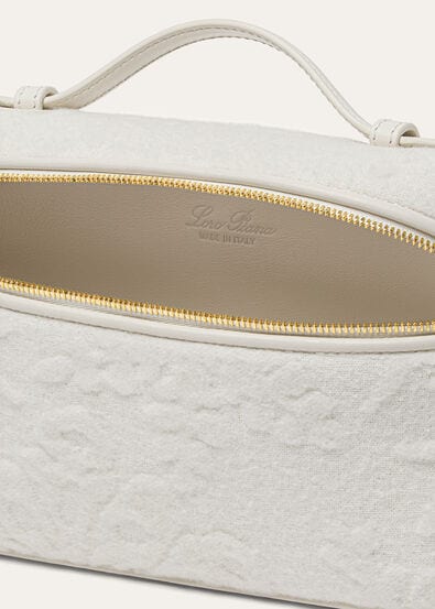 EXTRA POCKET L19 SNOWFLAKE JACQUARD/RNDD LTH CH LS