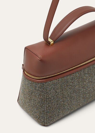 EXTRA BAG L27 WISH CASH TWEED GUILLOCHE CHARM/R L