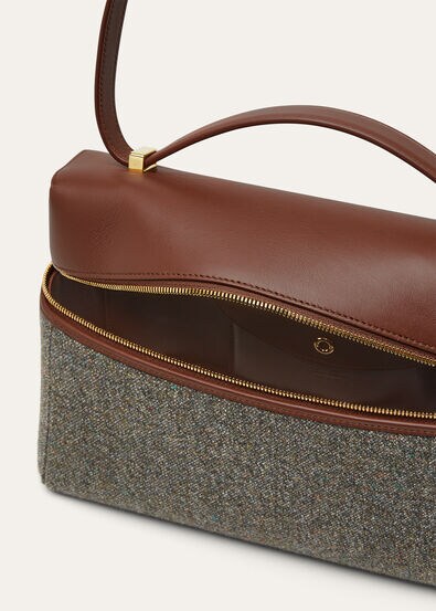 EXTRA BAG L27 WISH CASH TWEED GUILLOCHE CHARM/R L