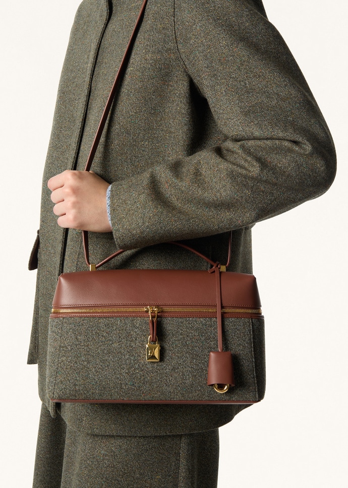 EXTRA BAG L27 WISH CASH TWEED GUILLOCHE CHARM/R L_FAQ2841_B5NA_NR_2