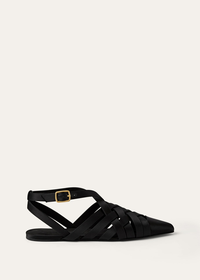 SILENE FLAT SANDAL SATIN_FAQ2855_8000_2