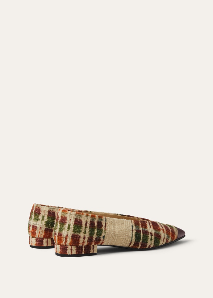 REBECCA CAP TOE BAL.WTRCLR SUITCASE STRIPE &CALF_FAQ2879_T1U4_4