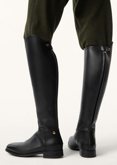 HORSERIDING HIGH BOOT SHINY SMOOTH CALF