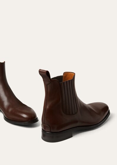 HORSERIDING ANKLE BOOT SHINY SMOOTH CALF