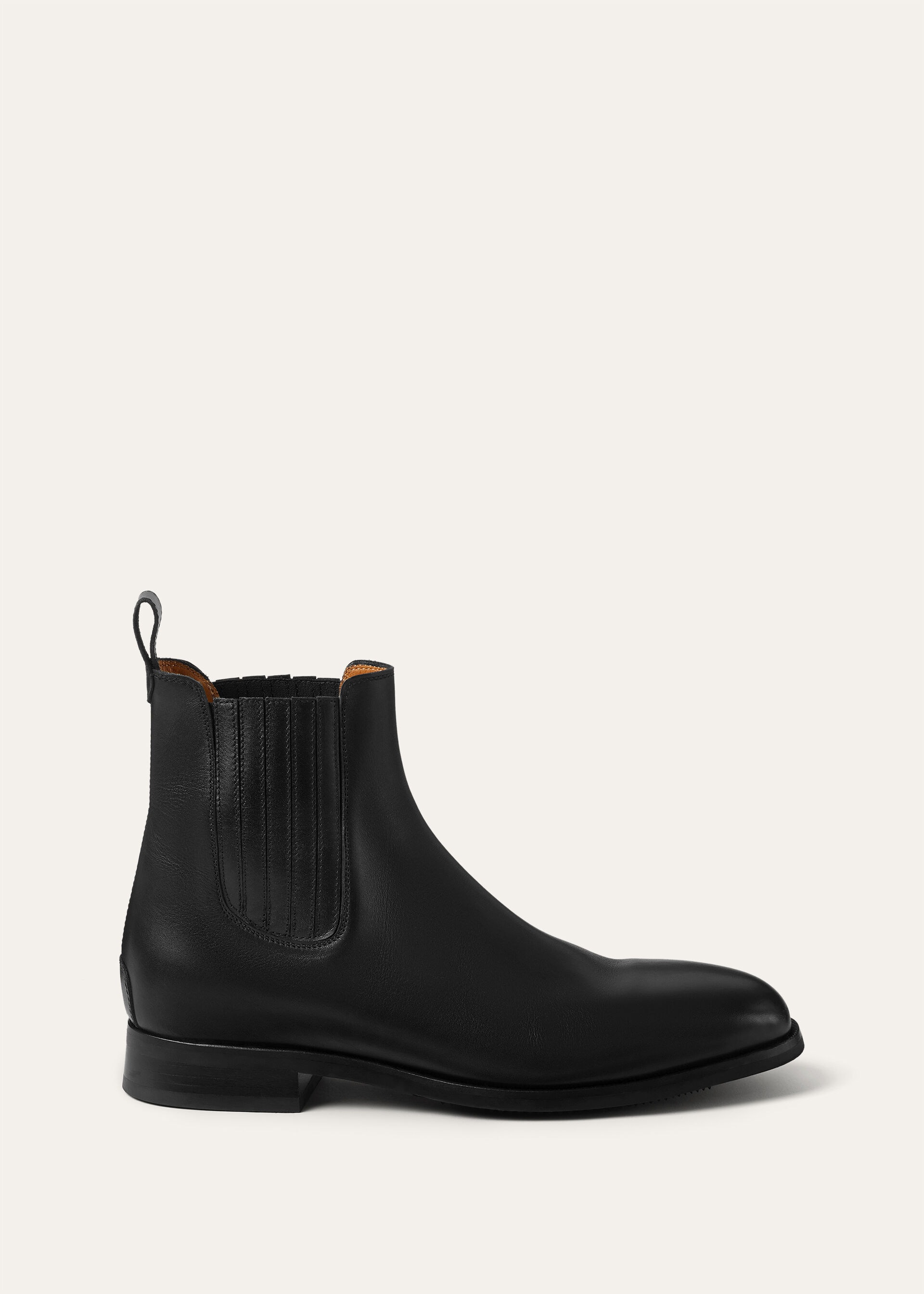 HORSERIDING ANKLE BOOT SHINY SMOOTH CALF