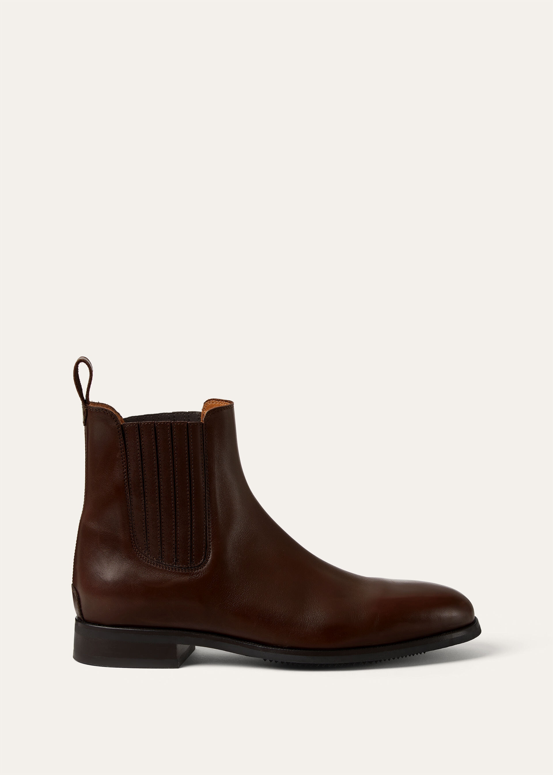 HORSERIDING ANKLE BOOT SHINY SMOOTH CALF