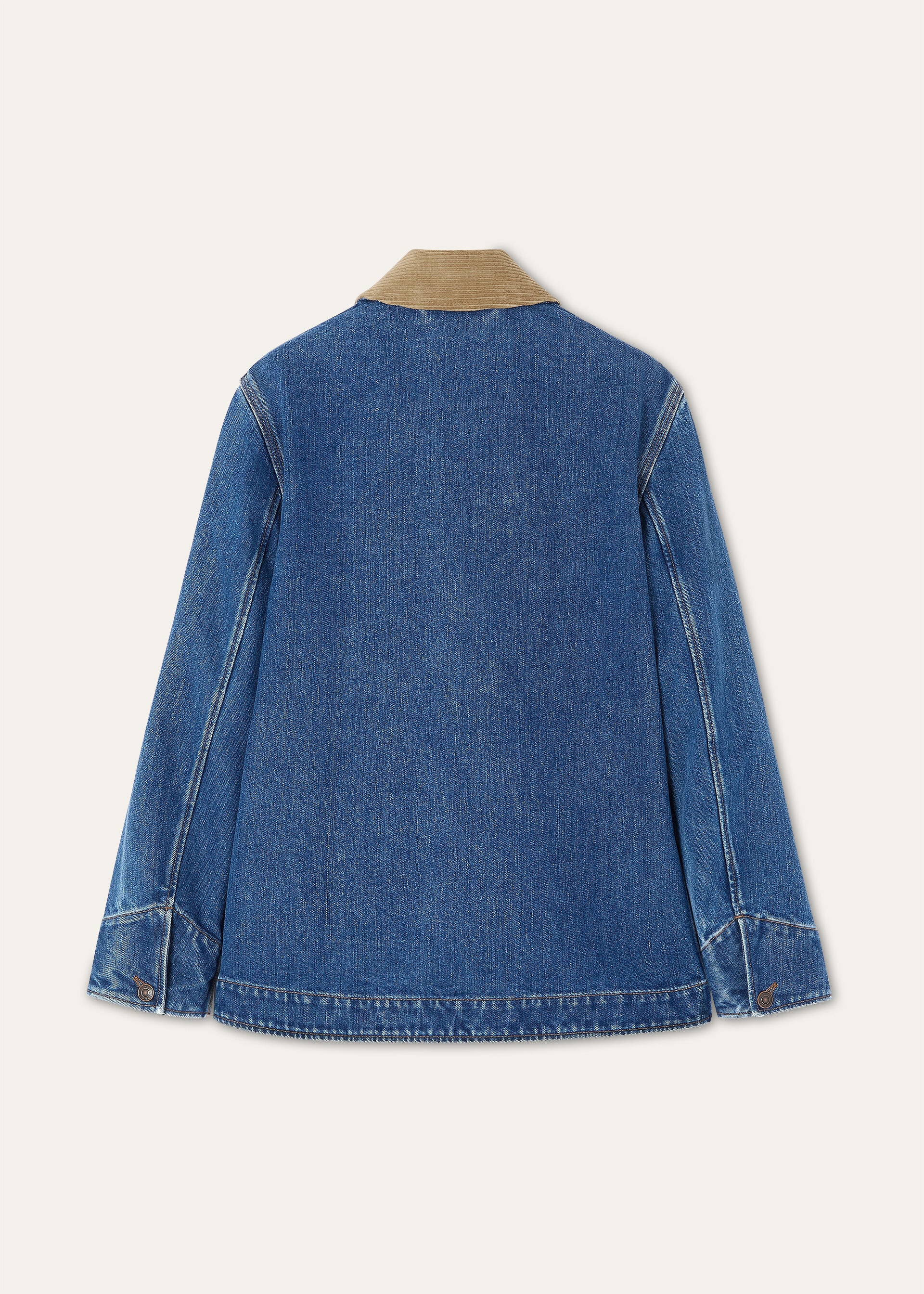DEAN FIELD JACKET DENIM SILK