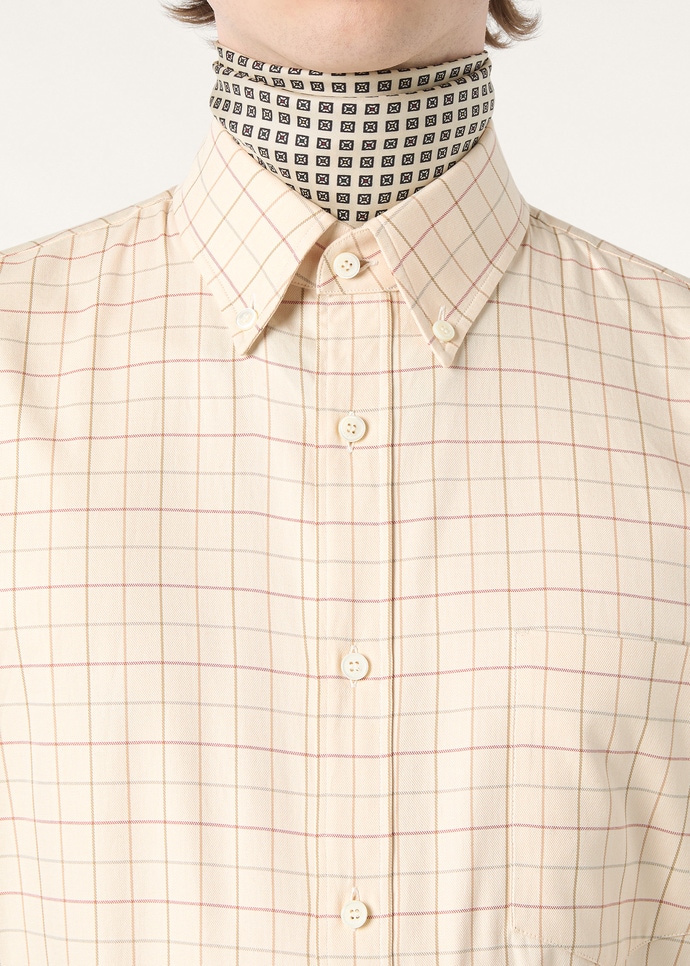 ELIA BUTTON DOWN SHIRT SOFT COTTON BELT_FAQ2981_F7F5_2