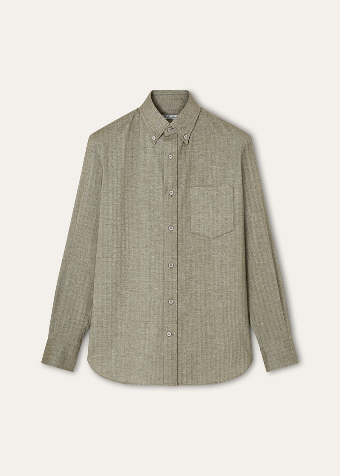 ELIA BUTTON DOWN SHIRT GINESTRA SOFT HERRINGBONE_FAQ2988_F7DW_5