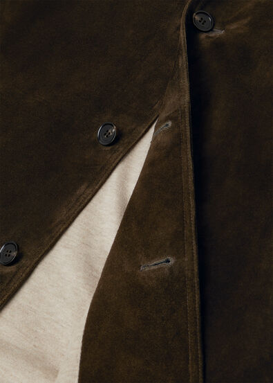 MAREMMA JACKET PORTOBELLO SUEDE