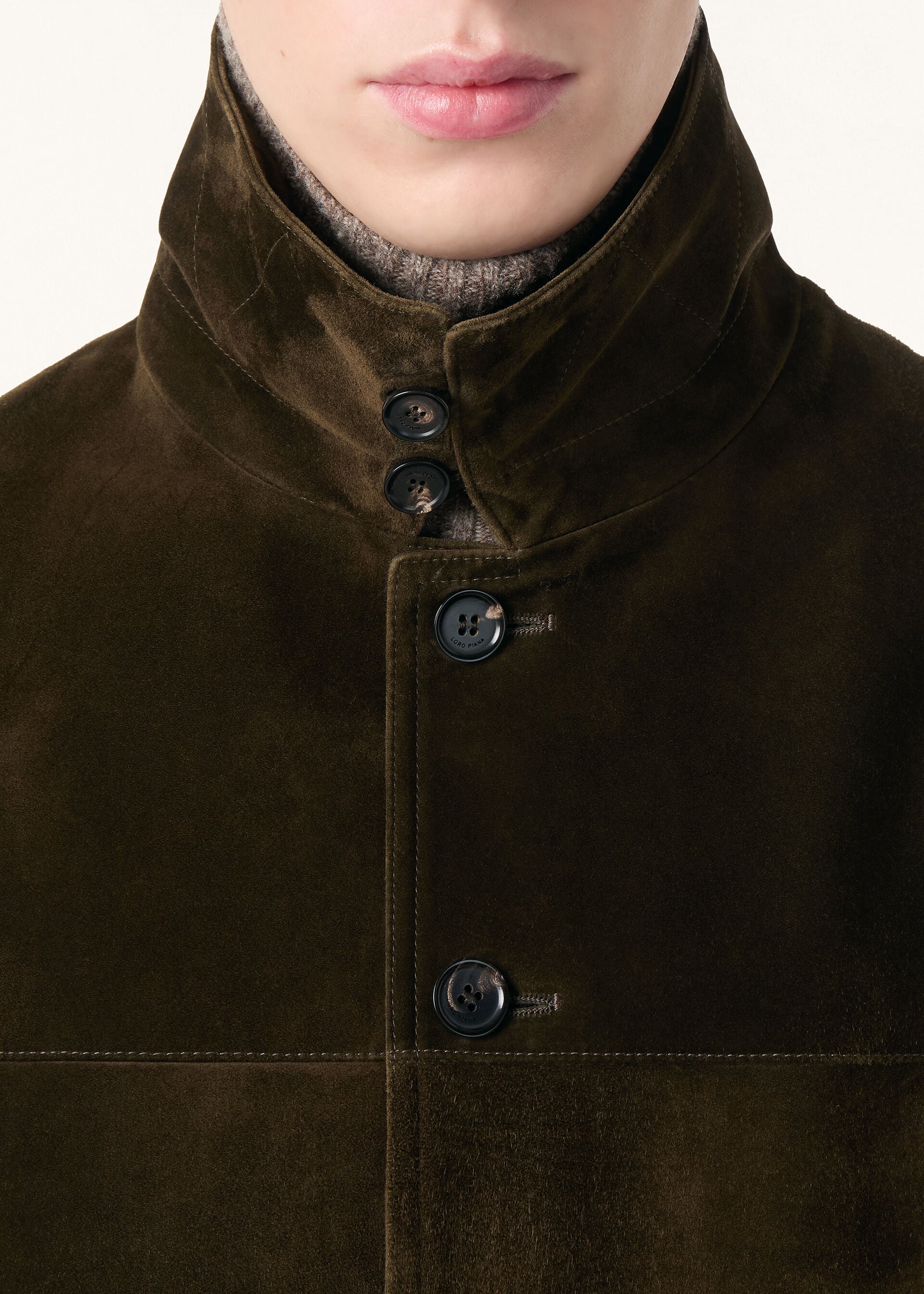 MAREMMA JACKET PORTOBELLO SUEDE