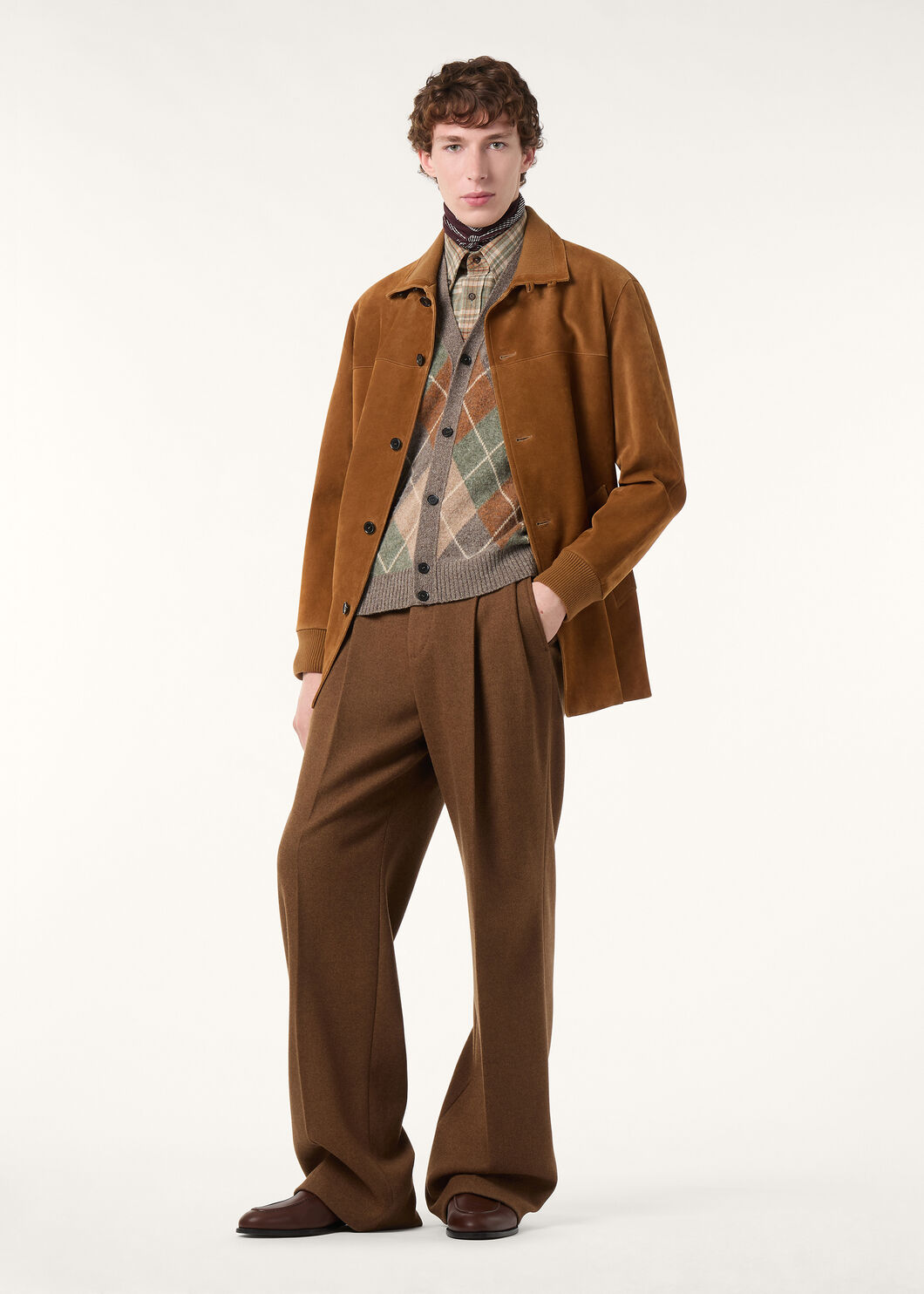 MAREMMA JACKET PORTOBELLO SUEDE