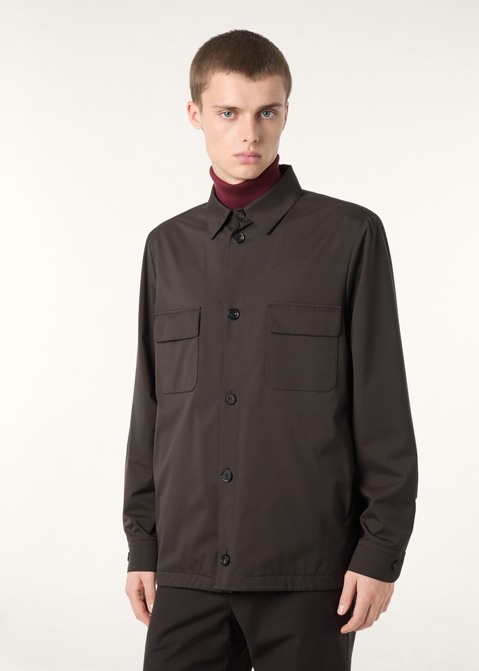 LORO PIANA OVERSHIRT WINDWISH STRETCH STORM_FAQ3020_H11I_3