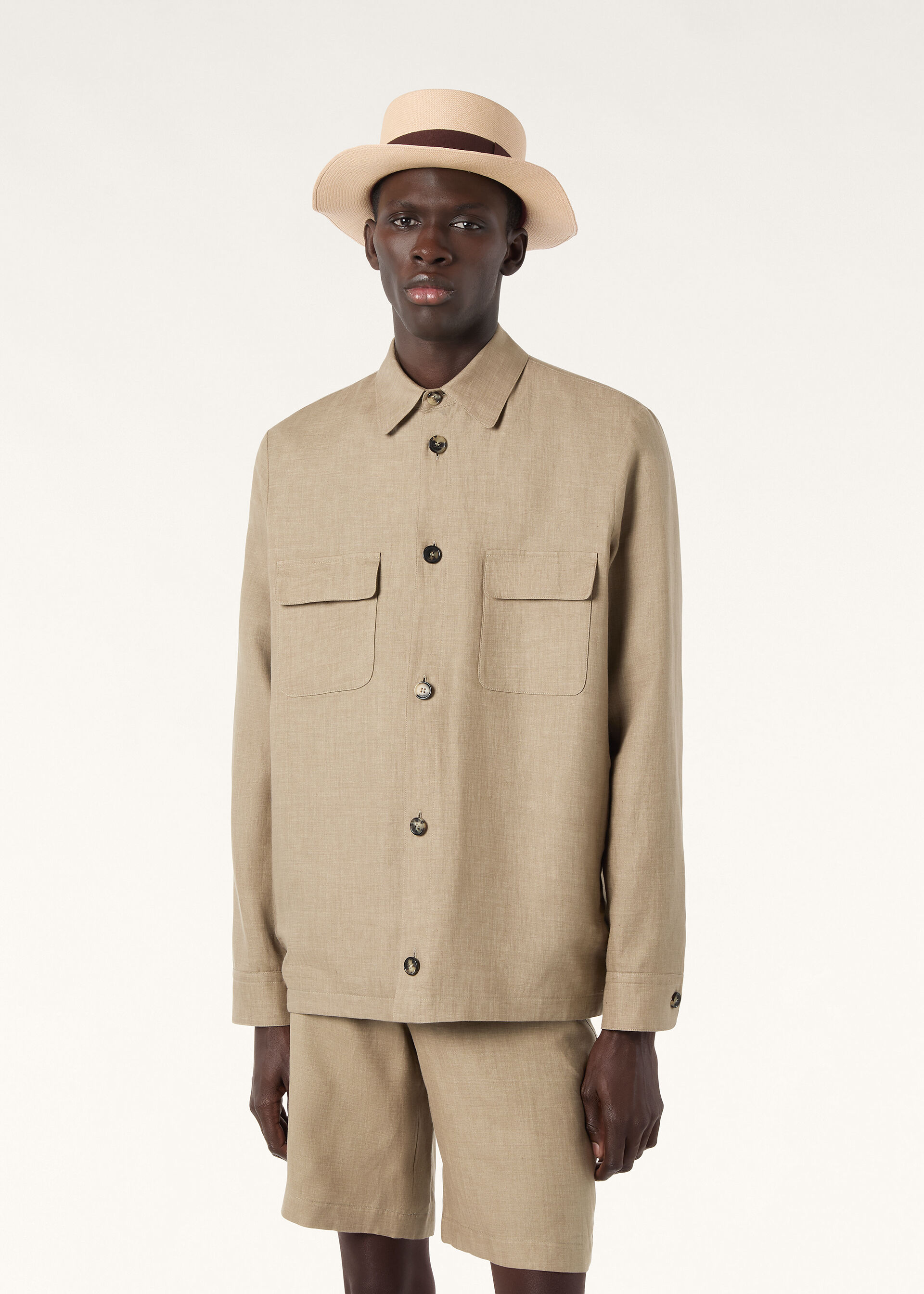LORO PIANA OVERSHIRT SOLAIRE