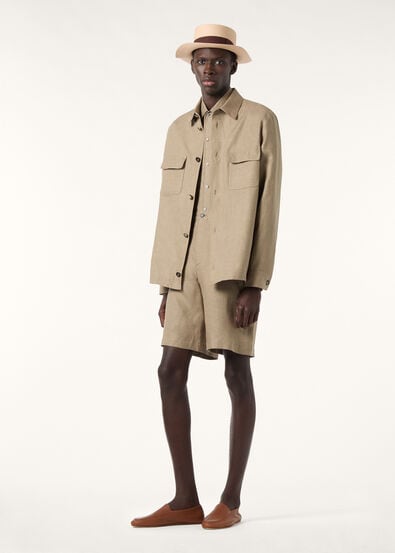 LORO PIANA OVERSHIRT SOLAIRE
