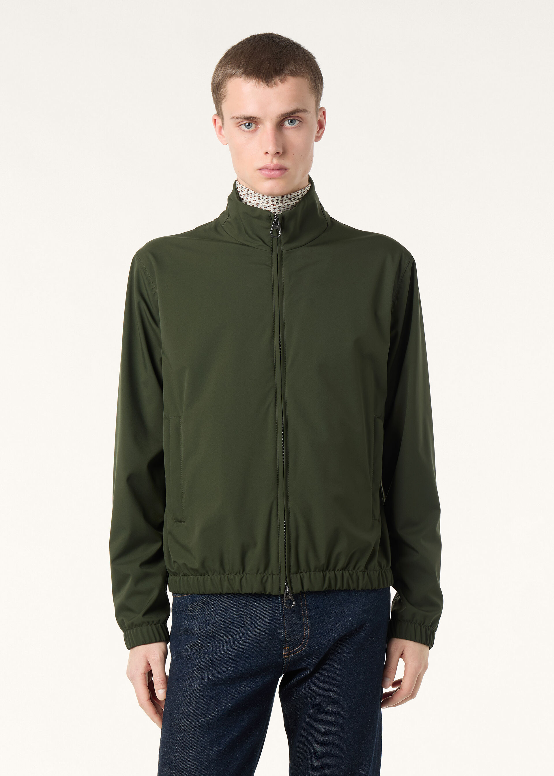 LORO PIANA BOMBER WINDBELT STRETCH STORM