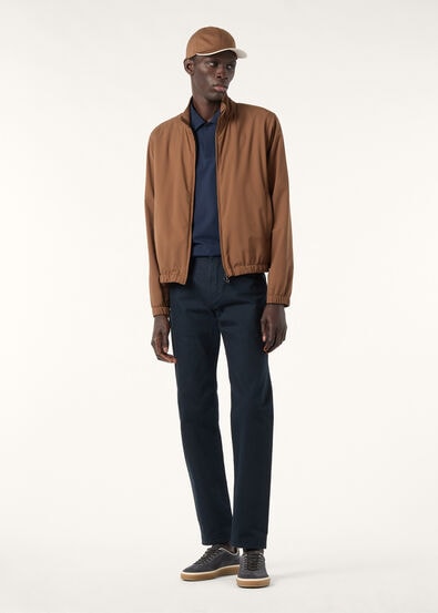 LORO PIANA BOMBER WINDBELT STRETCH STORM