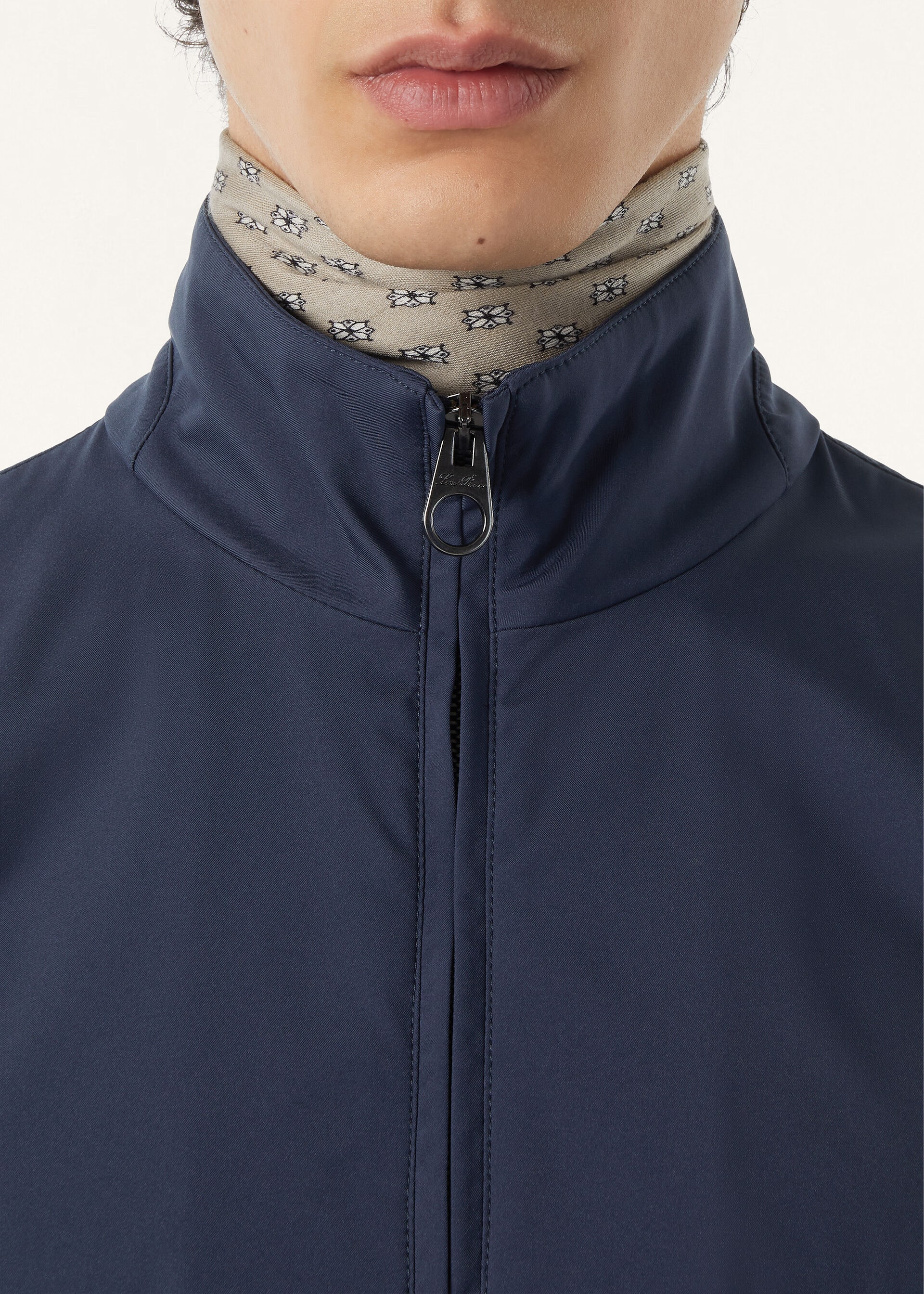 LORO PIANA BOMBER WINDBELT STRETCH STORM