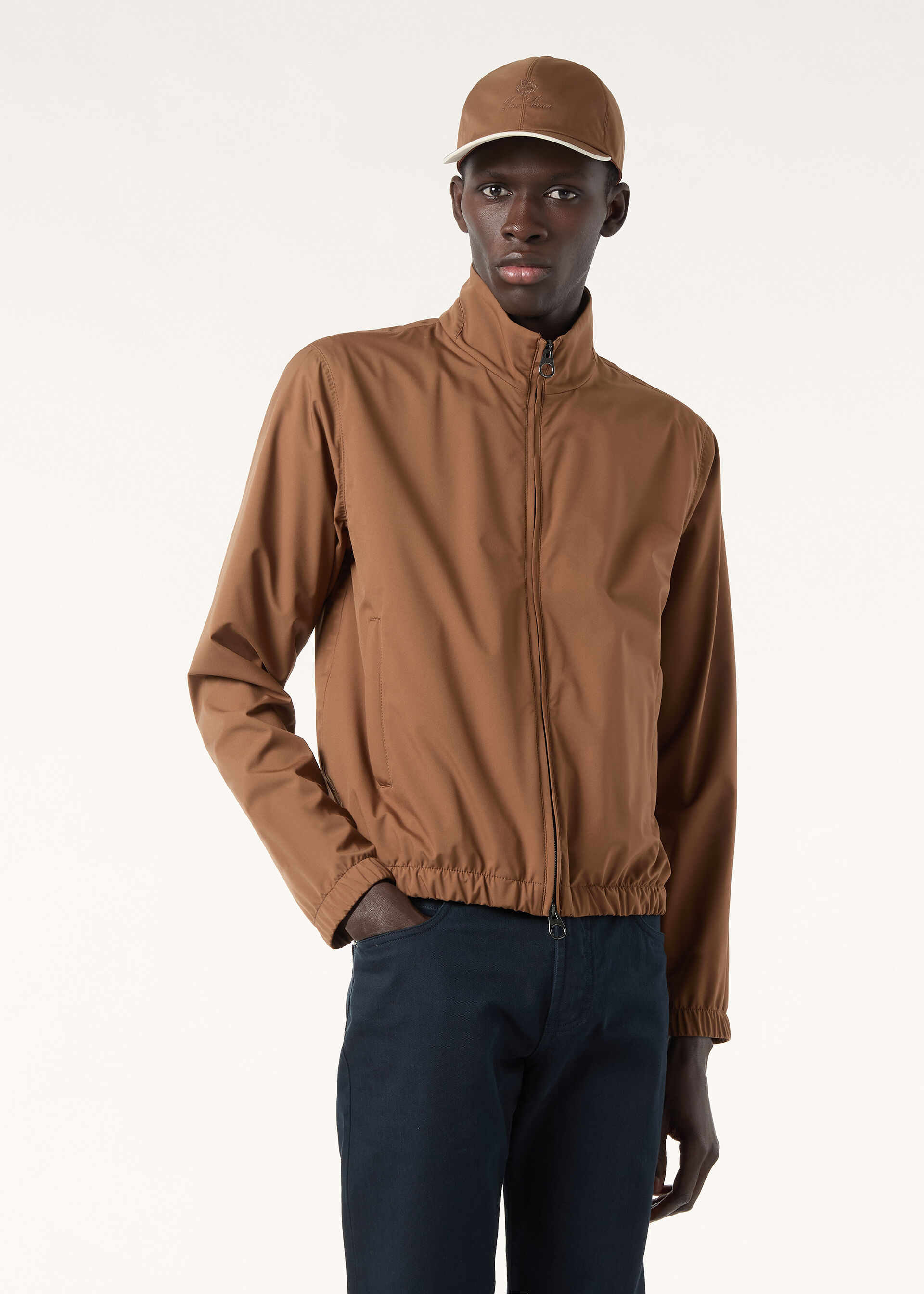 LORO PIANA BOMBER WINDBELT STRETCH STORM