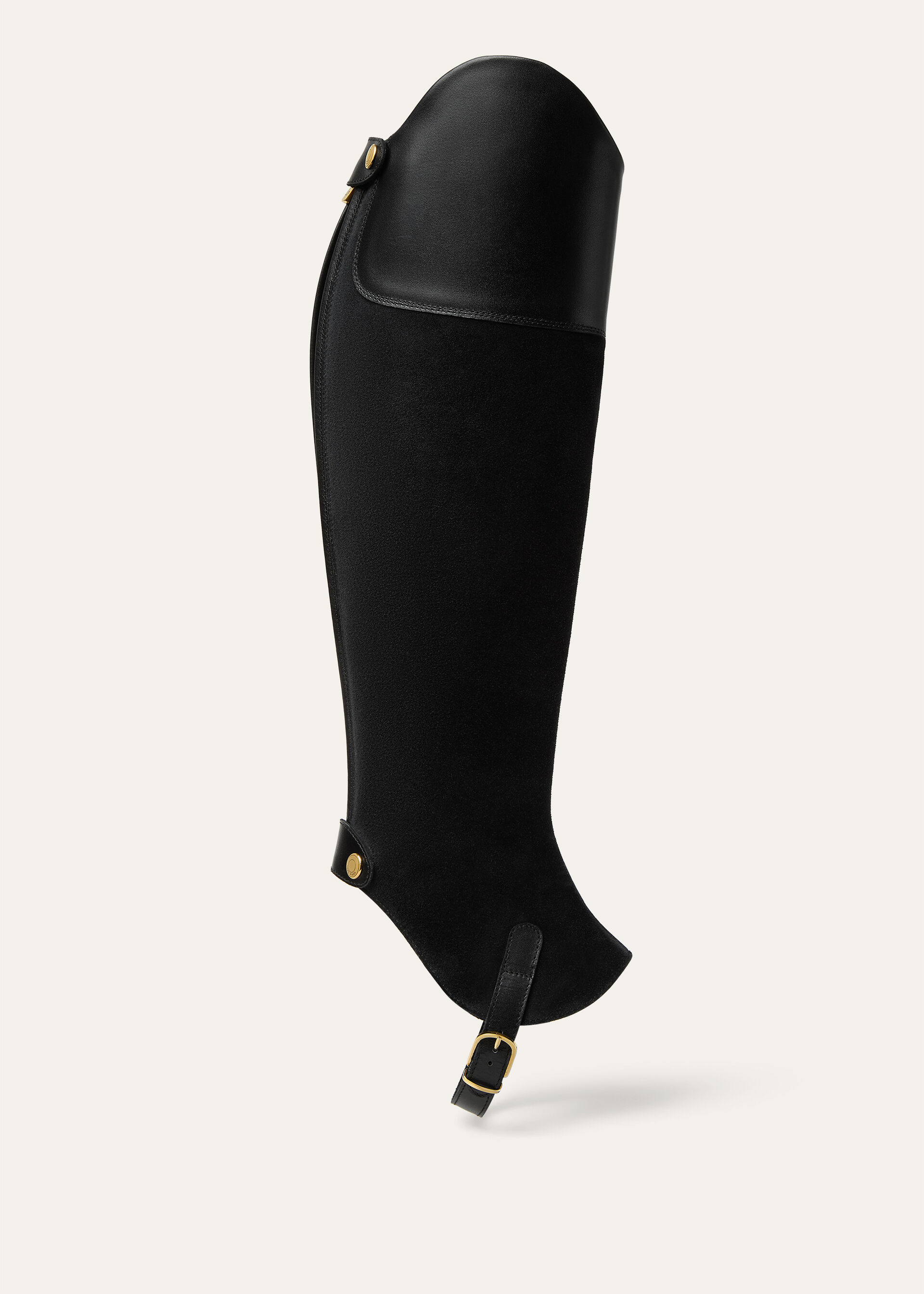 HORSERIDING GHETTA SHINY SMOOTH CALF & SUEDE