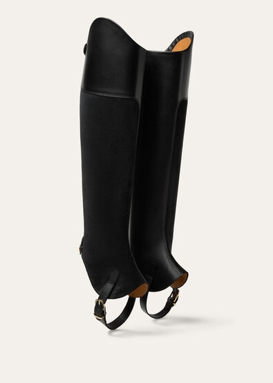 HORSERIDING GHETTA SHINY SMOOTH CALF & SUEDE