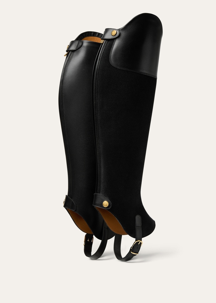 HORSERIDING GHETTA SHINY SMOOTH CALF & SUEDE_FAQ3094_8000_3