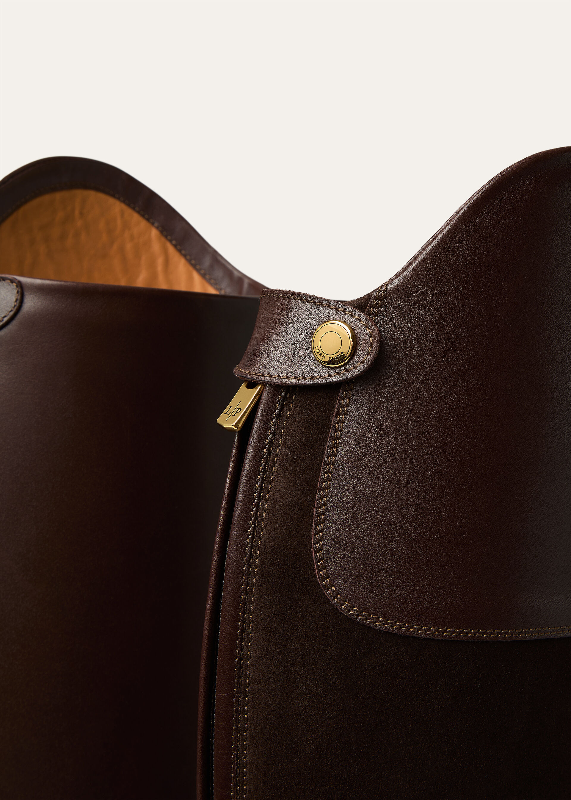 HORSERIDING GHETTA SHINY SMOOTH CALF & SUEDE