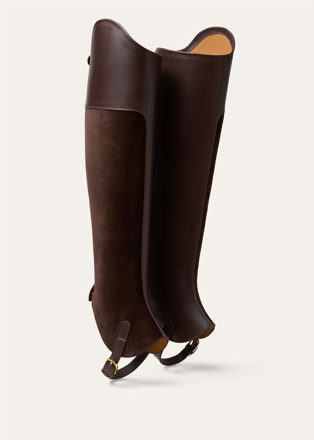 HORSERIDING GHETTA SHINY SMOOTH CALF & SUEDE