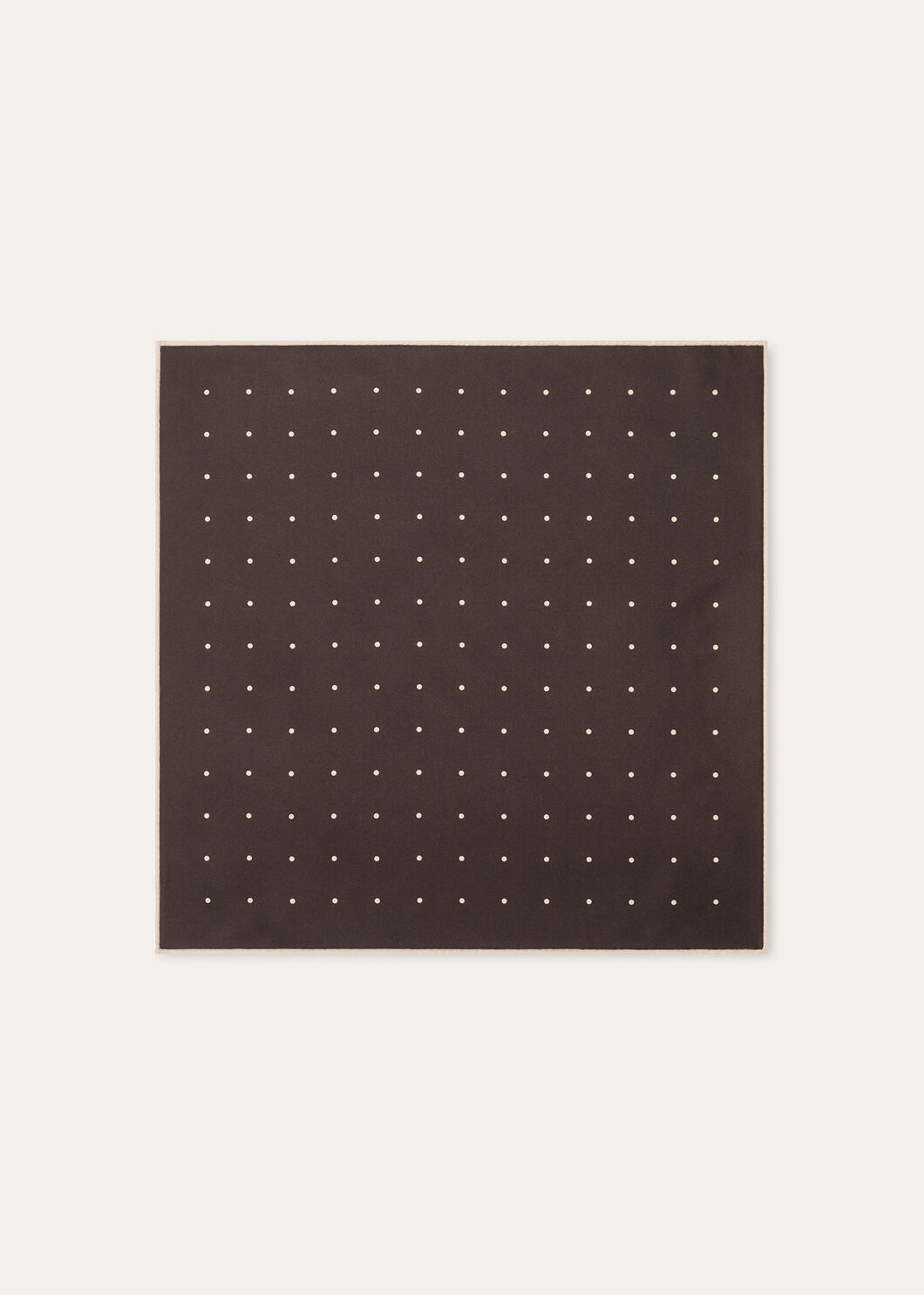 LORO PIANA POIS FOULARD 41 SILK TWILL