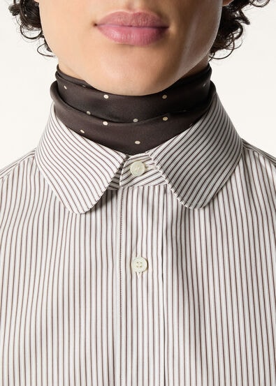 LORO PIANA POIS FOULARD 41 SILK TWILL