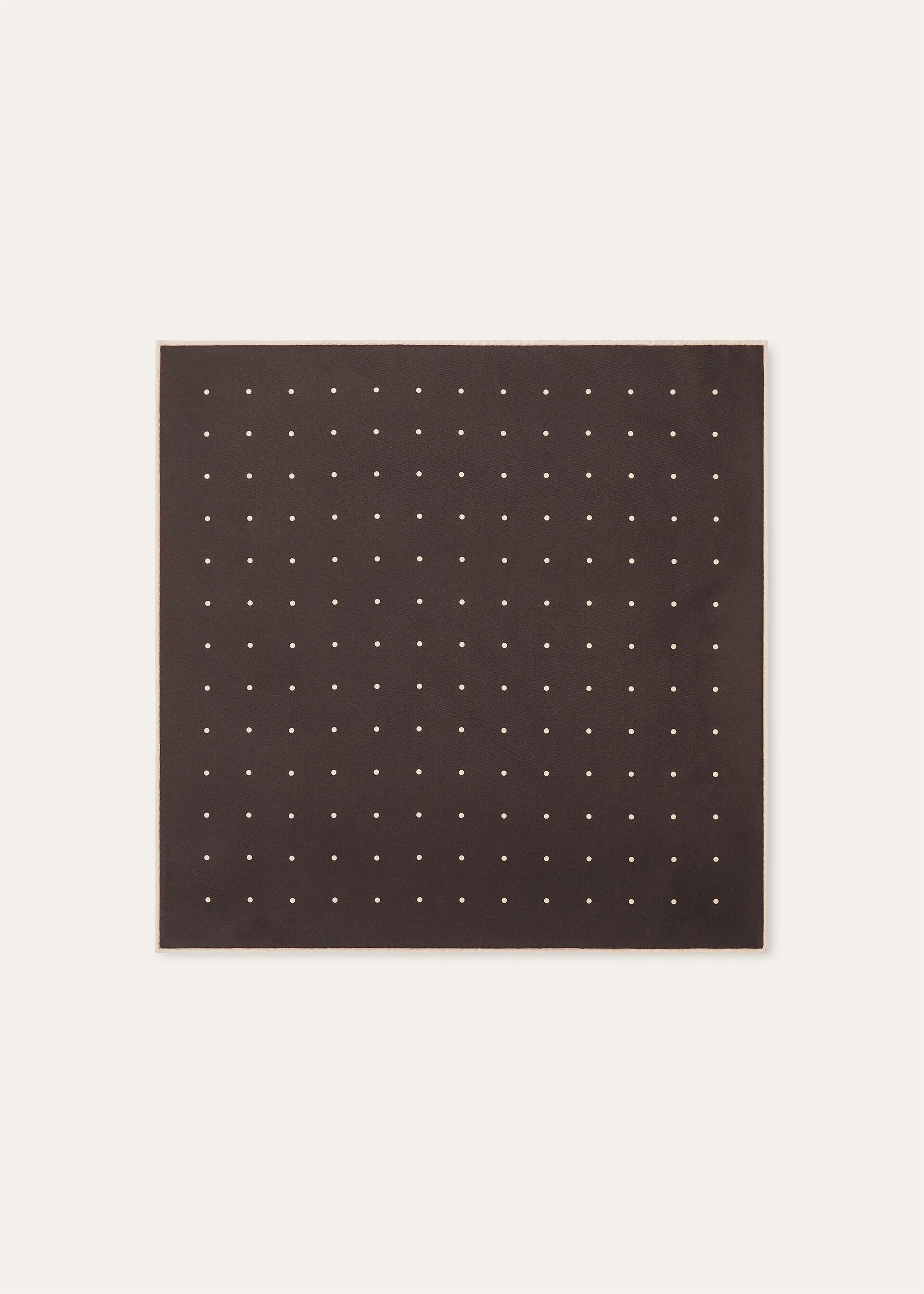 LORO PIANA POIS FOULARD 41 SILK TWILL