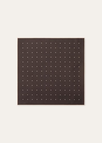 LORO PIANA POIS FOULARD 41 SILK TWILL