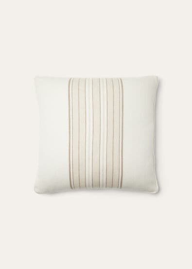CUSHION SUITCASE STRIPE CASH