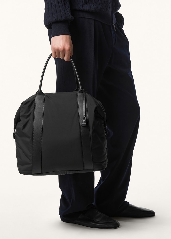 WIND DUFFLE NS WIND/ROUNDED LEATHER_FAQ3192_804M_NR_1