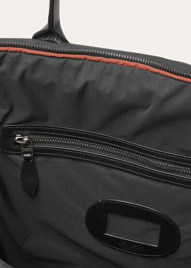 WIND DUFFLE NS WIND/ROUNDED LEATHER