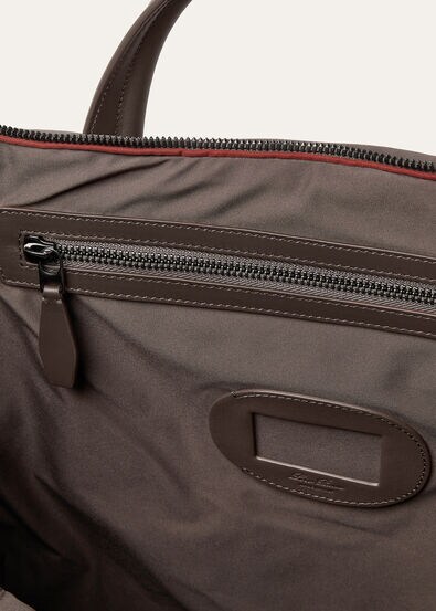 WIND DUFFLE MEDIUM WIND/ROUNDED LEATHER
