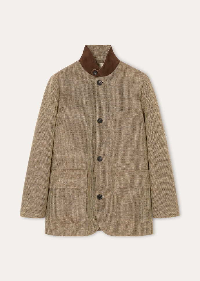 ROADSTER JACKET LINEN COTTON BROKEN TWILL_FAQ3240_E0FU_5