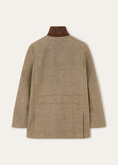 ROADSTER JACKET LINEN COTTON BROKEN TWILL