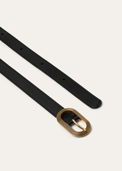 GUILLOCHE BUCKLE BELT 1.8 ROUNDED LTH