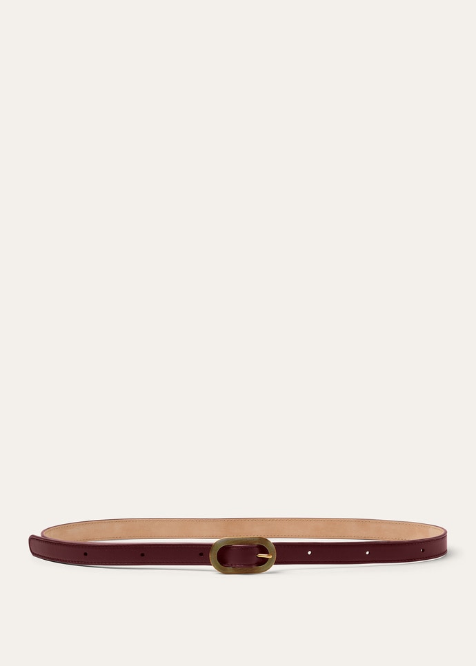GUILLOCHE BUCKLE BELT 1.8 ROUNDED LTH_FAQ3263_Q0BE_2