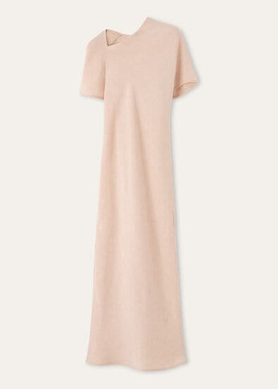 AINA DRESS SUMMER LINEN CREPE NATTE'