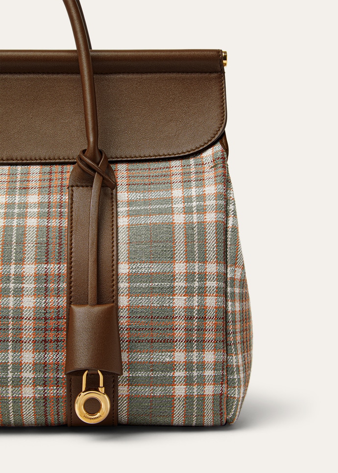 LOOM L32 LP TARTAN/ROUNDED LEATHER_FAQ3285_F7NQ_NR_7