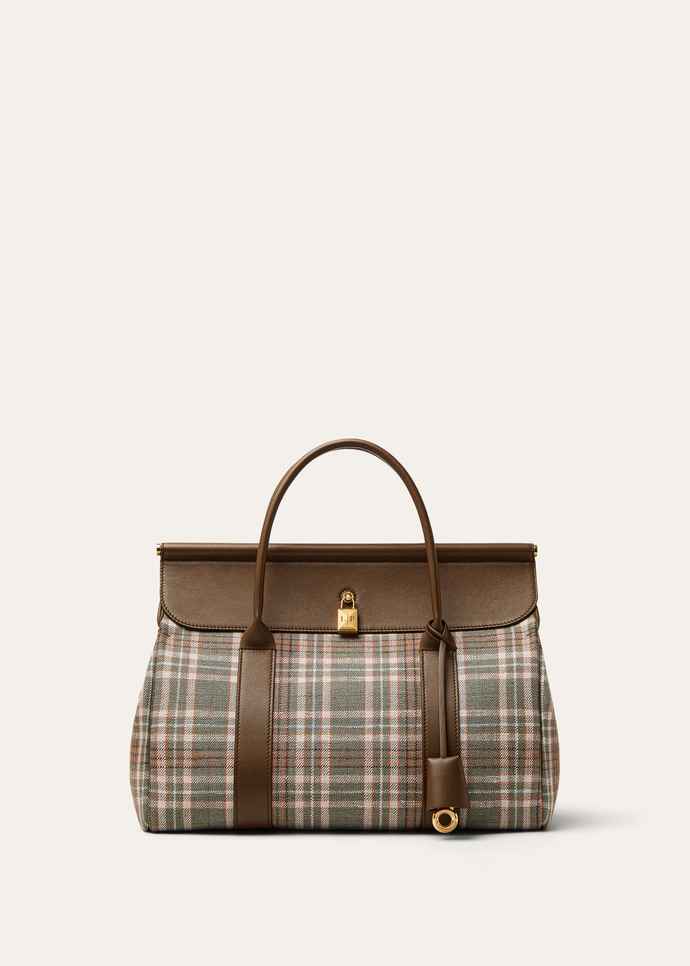 LOOM L32 LP TARTAN/ROUNDED LEATHER_FAQ3285_F7NQ_NR_3