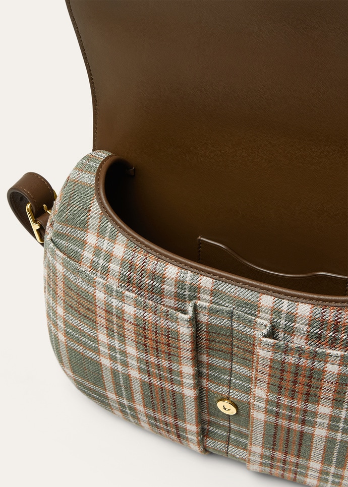 LINN BAG LP TARTAN/ROUNDED LEATHER_FAQ3307_F7NQ_NR_7