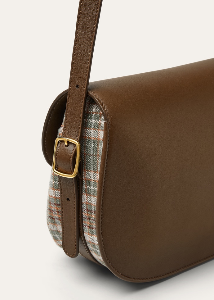 LINN BAG LP TARTAN/ROUNDED LEATHER_FAQ3307_F7NQ_NR_5