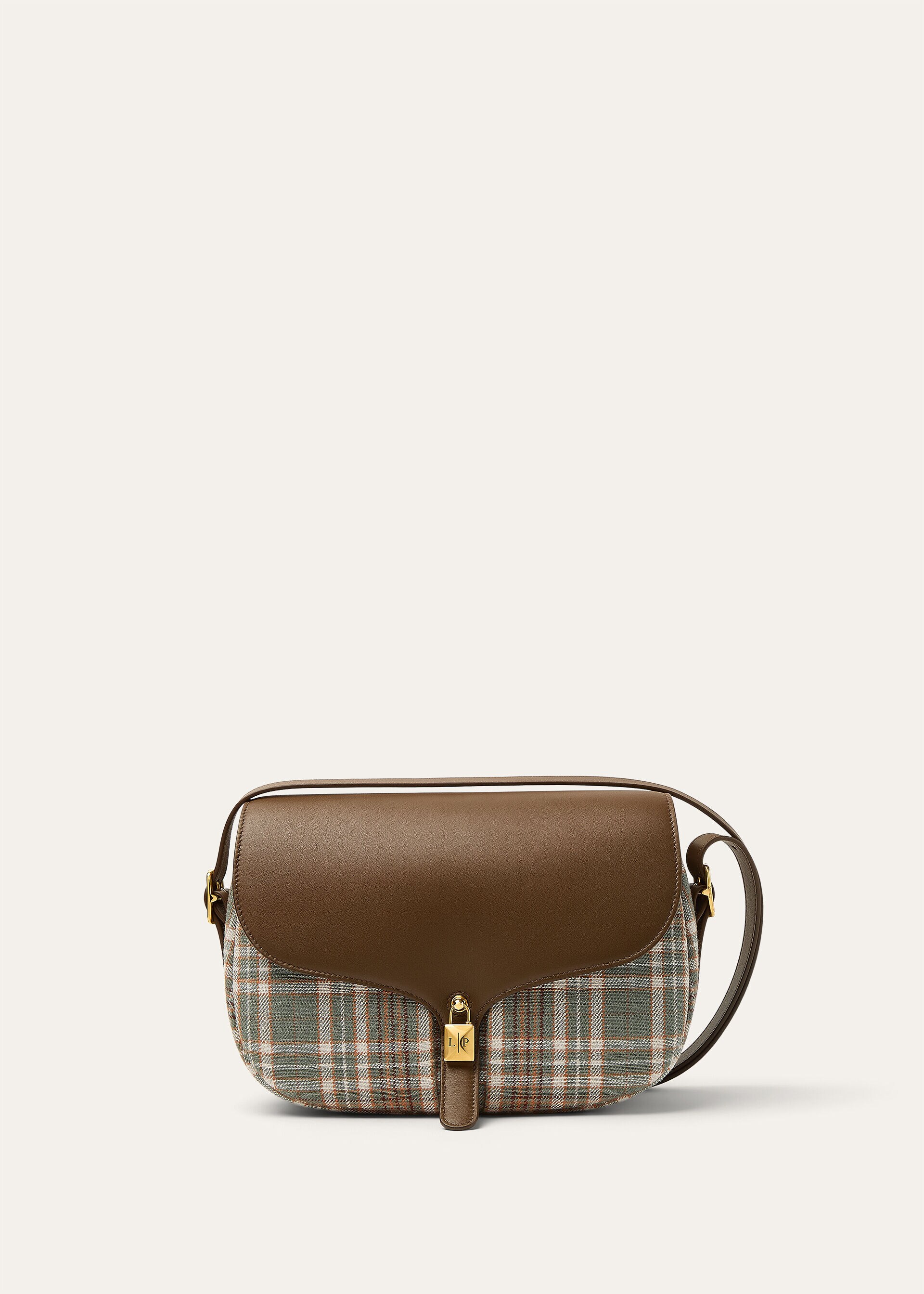 LINN BAG LP TARTAN/ROUNDED LEATHER