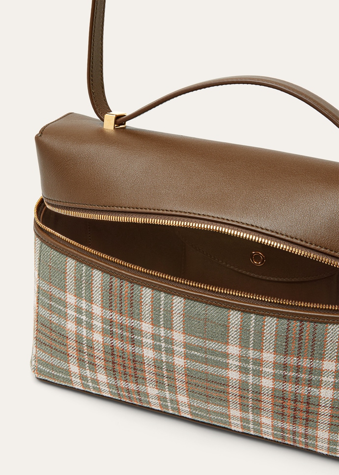 EXTRA BAG L27 LP TARTAN/ROUNDED LEATHER_FAQ3332_F7NQ_NR_7
